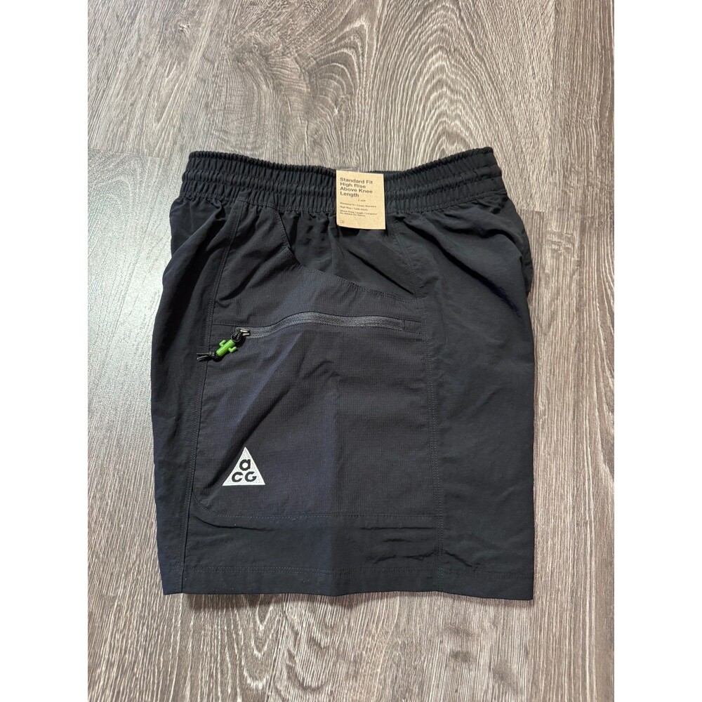 Nike ACG Death Bloom Black Hiking Shorts High Rise Women Size XS HV6387-010 NEW - Picture 6 of 8